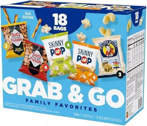Popcorn & pretzels